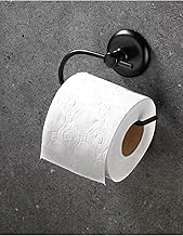 Sas Haus Yapışkanlı Tuvalet Kağıtlığı Wc Kağıtlık Tuvalet Kağıdı Askısı Siyah ürün görseli 1