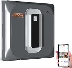 Groove Akıllı Uygulama Kontrollü Cam Temizleme Silme Robotu +Yapay Zeka Desteği+Ultra Sessiz+Akıllı Sensör+4 Ultrasonik Sprey (Model F18-36) ürün görseli 1
