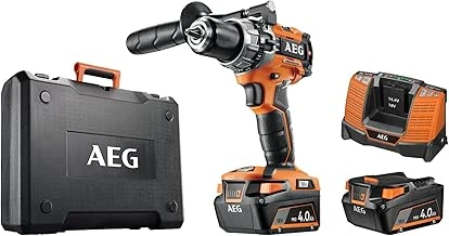 Aeg Bsb18C2Bl-402C 4935464097 Kompakt Darbeli Matkap V 13 Mm 2 Vel-2 X 4,0 Ah 65 Nm ürün görseli 1