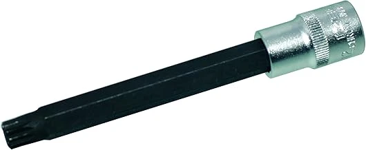 Izeltas 1114064210 M 10 1/2" On Iki Köşe Lokmalı Bits Uç Uzun Boy (140 Mm), Krom, M10 ürün görseli 1