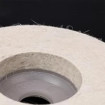 Plastik Tabanlı Sert Polisaj Matkap Keçesi Dta043 Finisaj Parlatma Çizik Pasta Cila 115 Mm 2'Li Set ürün görseli 1