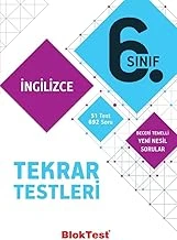 6. Sınıf İngilizce Tekrar Testleri ürün görseli 1