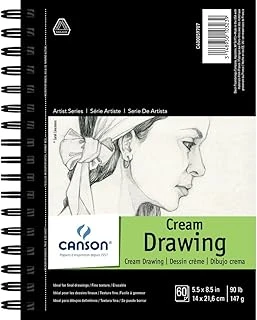 Canson Artist Serisi Çizim Pedi 14 Cm X 21 Cm, Yan Telli, 60 Yaprak (400059707) ürün görseli 1