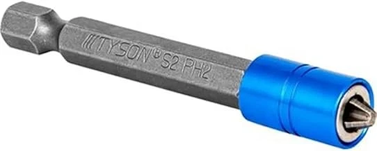 Tyson Profesyonel S2 Çelik Mıknatıslı Bits Uç 65Mm - Yüksek Torklu Darbeli Matkap Ucu - Endüstriyel Dayanıklı Tornavida Vidalamaucu (1 Adet) (Pz 2X65) ürün görseli 1
