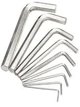 Feyza Yapi Alyan Seti Mini Alyan Anahtarı Takımı 9 Parça Set Çelik 9’Lu Birer Adet 2Mm-2,5Mm-3Mm-3,5Mm-4Mm-5Mm-6Mm-8Mm. 10 Mm ürün görseli 1