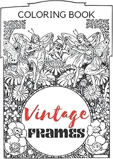 Independently Published Frame Coloring Book, Ornaments, Antique Decoration ürün görseli 1