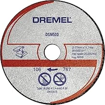 Dremel Dsm20 Kompakt Testere Ile Uyumlu Metal Plastik Kesme Diski (Dsm510) 3'Lü ürün görseli 1