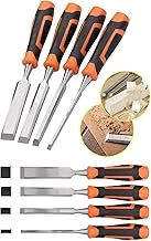 Aee® 4’Lü Ahşap Oyma Marangoz Seti – 6 Mm, 12 Mm, Mm, 24 Mm Profesyonel Keski Seti | Kaymaz Ergonomik Saplı, Çelik Uçlu, Ahşap İşleme El Aleti Eğe Takımı ürün görseli 1