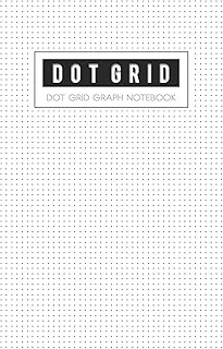 Dot Grid: Graph Paper A Dotted Matrix And Sketch Book For Calligraphy ürün görseli 1