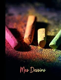 Independently Published Mes Dessins: Carnet De Dessin – Cahier De Croquis - Format A4-100 Pages Blanches - Couverture Souple - Pour Dessiner, Écrire Ou Faire Des Croquis (French Edition) ürün görseli 1