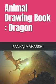 Independently Published Animal Drawing Book : Dragon Drawing Book - Sketch Book For Drawing Doodling And Sketching 6 * 9 Inch 30 Pages Drawing Notebook Color Interior With White Paper ürün görseli 1