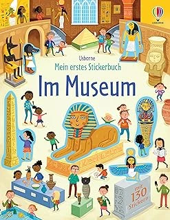 Mein Erstes Stickerbuch: Im Museum: Mit 130 Stickern Museen Aller Entdecken – Stickerheft Ab 3 Jahren (Meine Ersten Stickerbücher) ürün görseli 1