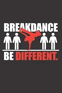 Breakdance Different: Small Blank Sketchbook (6" X 9"), 120 Pages ürün görseli 1
