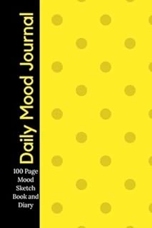 Daily Mood Journal - 100 Page Mood Sketch Book And Diary ürün görseli 1