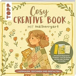 Cosy Creative Book Mit Maiberryart: Kreative Auszeit Mit Entspannenden Projekten ürün görseli 1