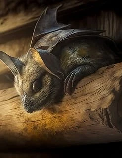 Independently Published Lazy Bat Cartoon Sketchbook ürün görseli 1