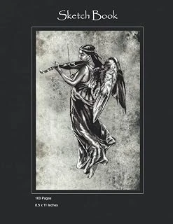 Sketch Book: 100 Pages, 8.5 X 11 A Sketchpad For Adults, Seniors And Kids. For Writing, Sketching, Drawing And Painting For Beginners. ürün görseli 1