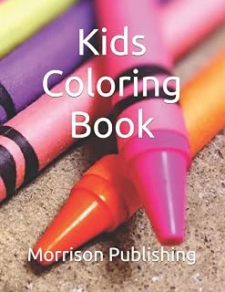 Kids Coloring Book: A Simple And Affordable Drawing Pad For Children Of All Ages - 8.5" X 11" - 120 Big Pages ürün görseli 1