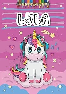 Independently Published Lyla: Livre De Coloriage Personnalisé Pour Lyla | Licorne | Cadeau D'Anniversaire Pour Fille ... | 4 À 8 Ans | 25 Motifs De Licorne Avec Le Prénom Lyla, Grand Format A4 (21 X ürün görseli 1