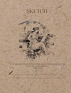 Ticha 8.5 X 11 Inches Paperback Sketch Book 50 Sheets: Drawing,Writing,Painting,Sketching ürün görseli 1