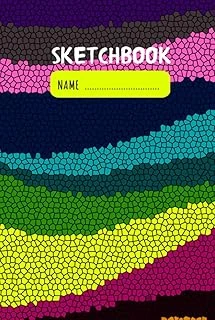 Sketchbook: Colorful Notebook For Drawing, Painting, Sketching Or Doodling ürün görseli 1