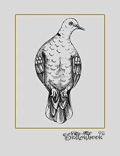 Sketchbook: Bird Sketch, Large 8.5" X 11", 110 Pages, Perfect For Everyone, Crayons, Pencils, Drawing And Sketching ürün görseli 1