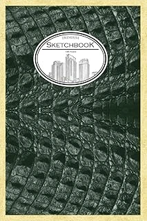 Sketchbook 198 Pages - Crocodile - Medium(6X9In, High Quality Pages) ürün görseli 1