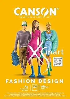 Canson Xsmart Çizim Kağıdı, Beyaz, Düz, 180 G/M², Uzun Taraflı, A4-21 X 29,7 Cm, Beyaz, 30 Yaprak ürün görseli 1