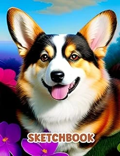 Sketchbook For Kids Drawing And Doodling With Cute Dogs Cover: Notebook For Sketching Ideas ürün görseli 1