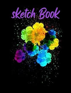 Sketch Book: Sketch Book For Drawing, Sketchpad Notebook For Writing, Painting, Sketching, Doodling, Blank Paper 110 Pages, 8.5X11 Inches Notebook For School, Artist, Class, Or Office. ürün görseli 1