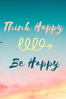 Think Happy-Be Happy Journal Sketch Book ürün görseli 1