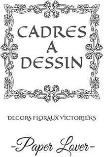 Cadres A Dessin: Décors Floraux Et Victoriens ürün görseli 1