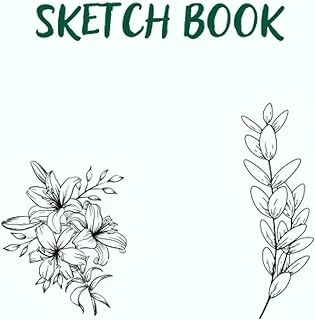 Sketch Book: Drawing Notebook | 160 Pages / 80 Sheets (5.5 X 8.5 In) (Spanish Edition) ürün görseli 1