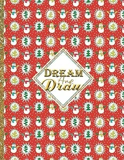And Draw: Carnet De Dessin Noel – Cahier De Croquis - Format A4 - 100 Pages Blanches - Couverture Souple - Pour Dessiner, Écrire Ou Faire Des ... De Dessin A4 Spécial Noel) (French Edition) ürün görseli 1