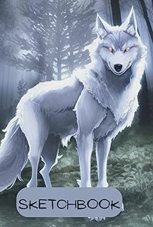Independently Published Great Sketchbook Planner- Sketching A Wolf Pack (White, Black Cards): Sketching Predatory Animals, 0-12 Years, Girl,300 Pages ürün görseli 1