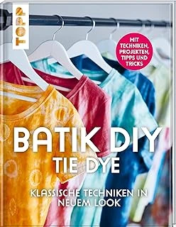 Batik Diy - Tie Dye: Klassische Techniken In Neuem Look. Mit Techniken, Inspirationsprojekten, Tipps Und Tricks ürün görseli 1