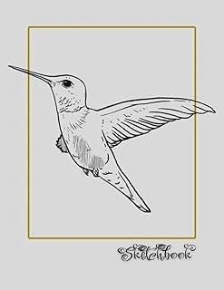 Sketchbook: Bird Sketch, Large 8.5" X 11", 110 Pages, Perfect For Everyone, Crayons, Pencils, Drawing And Sketching ürün görseli 1