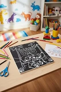 Miniso Lilo&Stitch Çizik Boyama Seti, 2020838710108 ürün görseli 1