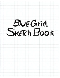 Sketchbook With Grid Lines For Drawing According To The Pattern. Each Grid Is 1X1 Cm.: Good For Scanning Or Taking Photos. 72 Pages Of White Paper ( 36 Sheets). Book Size 8.5 X 11 Inches. ürün görseli 1