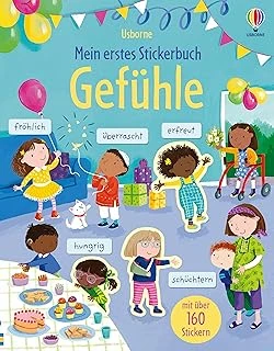 Mein Erstes Stickerbuch: Gefühle: Mit Über 160 Stickern Gefühle Und Emotionen Entdecken – Stickerheft Ab 3 Jahren (Meine Ersten Stickerbücher) ürün görseli 1