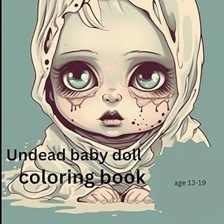 Independently Published Undead Baby Doll Coloring Book ürün görseli 1