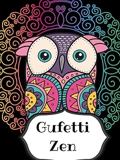 Independently Published Gufetti Zen: 45 Disegni Di Bellissimi Gufi Con Mandala Da Colorare ürün görseli 1