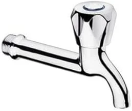 Klasik Tekli Musluk Serisi - Paslanmaya Dayanıklı Krom Kaplama Metal Gövde - Banyo, Mutfak Bahçe Kullanımına Uygun (Uzun) ürün görseli 1