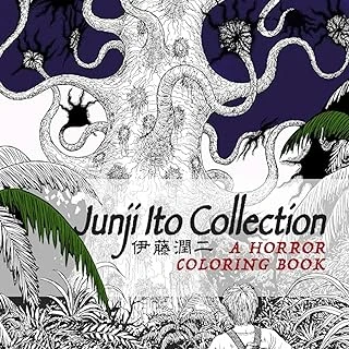 Junji Ito Coloring Book ürün görseli 1