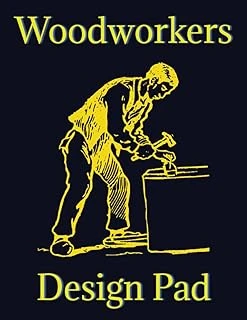 Independently Published Woodworkers Pad - For Woodworkers - Sketch Pad - Craftsmen'S Project Planner - Woodworking Grid Graph Paper ürün görseli 1