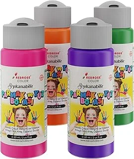 Red Ara Renkler Parmak Boyası 4'Lü Set 4X60 Ml ürün görseli 1