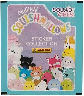 Panini Squishmallows Çıkartma Paketi 10 Paket Set Kbestsqmalokjjj ürün görseli 1