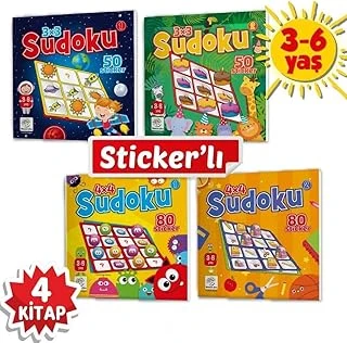 Stickerli Sudoku Serisi (3-6 Yaş) - Dikkat Gelişti ürün görseli 1