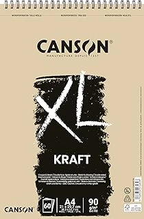 Canson Spp Canxl Kraft 60S A4 90G Brun Kraft Blok ürün görseli 1