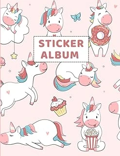 Independently Published Sticker Album: My Cute Sticker Album, Personal Sticker Album, Sticker Drawingbook, Sticker Album For Kids & Adults ürün görseli 1